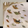 Cottontails Baby Cards|Autumn Leaves Card