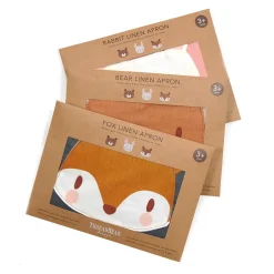 Cottontails Baby Little Kitchen|Child's Linen Apron (3 to 8 years) Fox