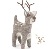Cottontails Baby Handmade Felt|En Gry & Sif cute grey deer - large