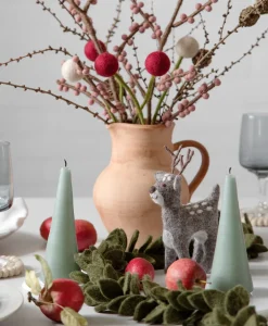 Cottontails Baby Handmade Felt|En Gry & Sif cute grey deer - large