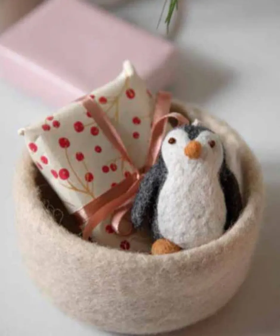 Cottontails Baby Handmade Felt|En Gry & Sif cute penguin