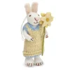 Cottontails Baby Felt Bunnies|Soft Toy Bunnies|En Gry & Sif little grey rabbit - yellow dress
