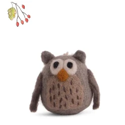 Cottontails Baby Handmade Felt|En Gry & Sif little round owl