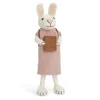 Cottontails Baby Felt Bunnies|Soft Toy Bunnies|En Gry & Sif little white hare - school girl