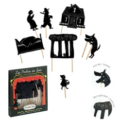 Cottontails Baby Puppets & Theatre|Evening Tales - Little Red Riding Hood shadow makers