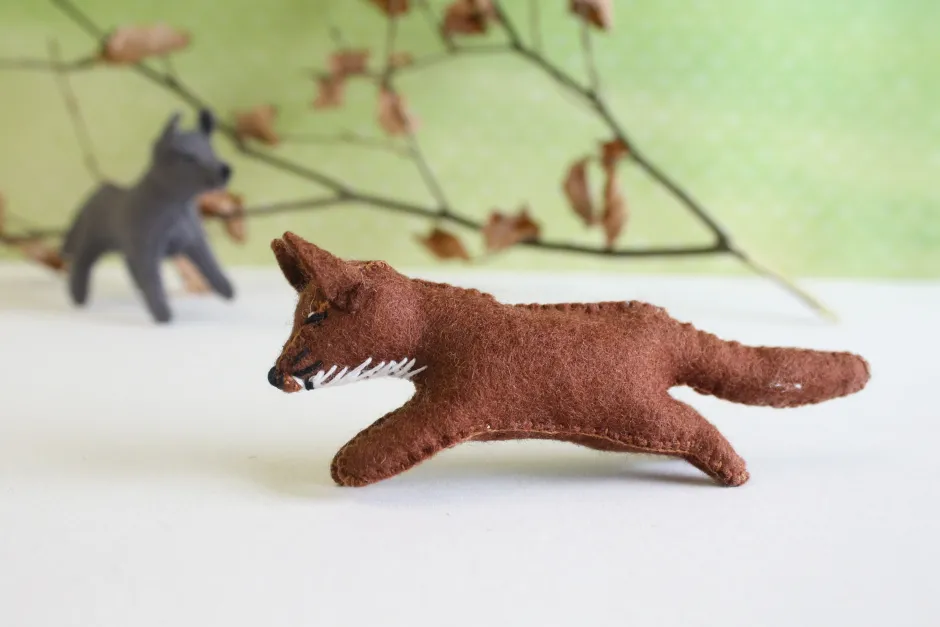Cottontails Baby Handmade Felt|Handmade little felt fox