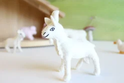 Cottontails Baby Handmade Felt|Handmade little felt goat
