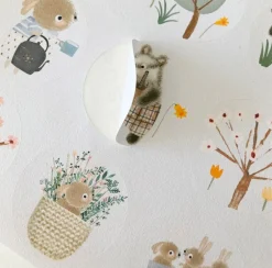 Cottontails Baby Stickers & Stationery|Craft & Stickers|Handmade Paper Stickers - Spring