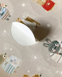 Cottontails Baby Stickers & Stationery|Bunny Cards & Stationery|Handmade Paper Stickers - Cosy Bunnies