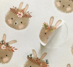 Cottontails Baby Stickers & Stationery|Craft & Stickers|Handmade Paper Stickers - Bunny Heads
