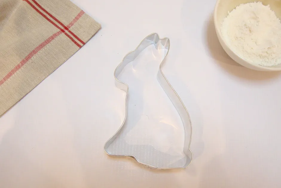 Cottontails Baby Little Kitchen|Bunny Baking|Large biscuit cutter - bunny