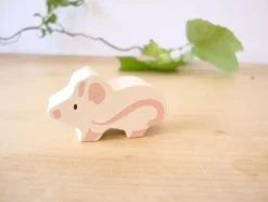 Cottontails Baby Wooden Toys|Little wooden woodland animal - mouse