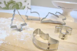 Cottontails Baby Little Kitchen|Bunny Baking|Mini biscuit cutters - bunnies / toadstool / tree / moon