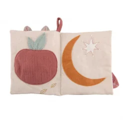 Cottontails Baby Bunnies For Babies|Musical & Activity|Moulin Roty Apres la Pluie soft activity book & rattle