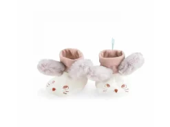 Cottontails Baby Clothing & Nursery|Moulin Roty Apres la Pluie baby slippers - mouse