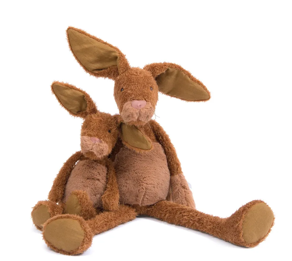 Cottontails Baby Soft Toy Bunnies|Bunnies For Babies|Moulin Roty Baba-Bou Rabbit - large