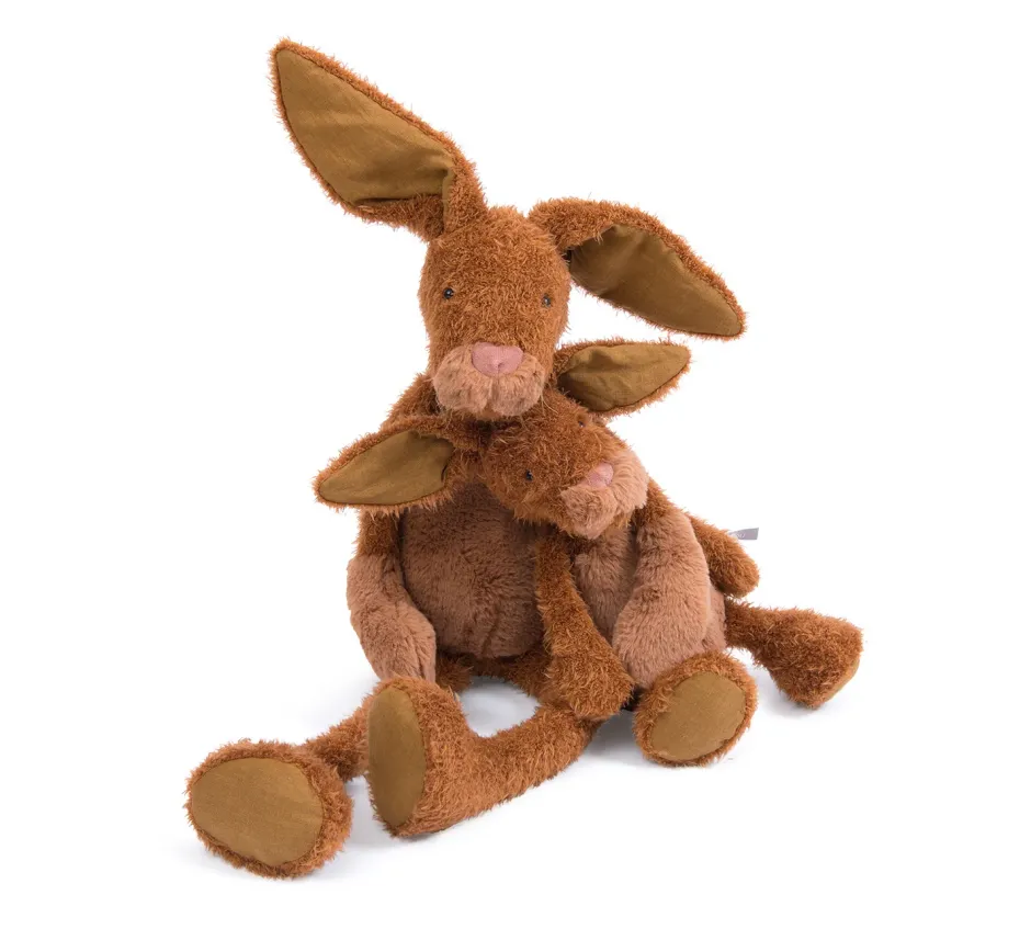 Cottontails Baby Soft Toy Bunnies|Bunnies For Babies|Moulin Roty Baba-Bou Rabbit - large