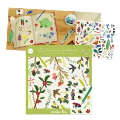 Cottontails Baby Craft & Stickers|Moulin Roty botanical transfers