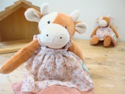 Cottontails Baby Baby Soft Toys|Soft Toys|Moulin Roty Charlotte the cow 32cm