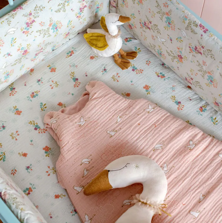 Cottontails Baby Comforters & Rattles|Moulin Roty Golden Swan rattle