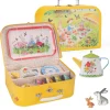Cottontails Baby Little Kitchen|Moulin Roty Grand Family metal tea set