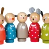 Cottontails Baby Wooden Toys|Moulin Roty Grand Family wooden peg animals