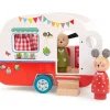 Cottontails Baby Wooden Toys|Moulin Roty Grand Family Wooden Vintage Caravan