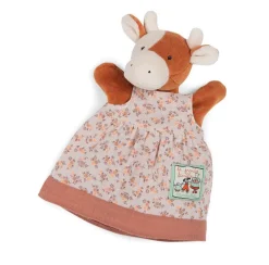 Cottontails Baby Puppets & Theatre|Moulin Roty hand puppet - Charlotte the Cow