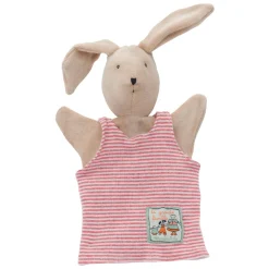 Cottontails Baby Bunnies For Babies|Puppets & Theatre|Moulin Roty hand puppet - Sylvain Rabbit