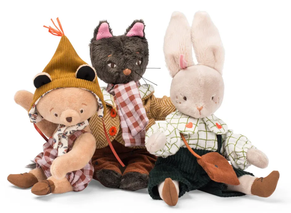 Cottontails Baby Baby Soft Toys|Soft Toys|Moulin Roty Les Minouchkas Emile the Bear Cub