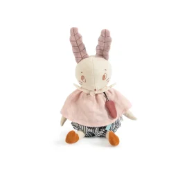 Cottontails Baby Bunnies For Babies|Musical & Activity|Moulin Roty musical linen rabbit