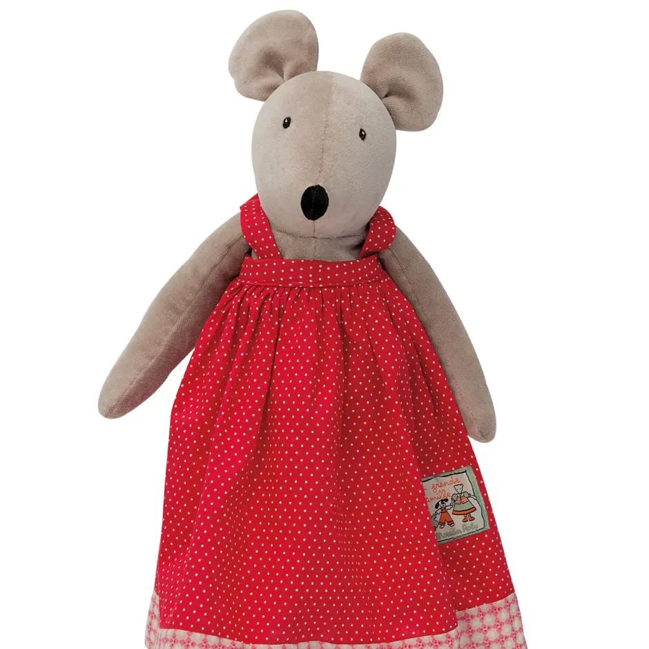 Cottontails Baby Baby Soft Toys|Soft Toys|Moulin Roty Nini Mouse 47cm