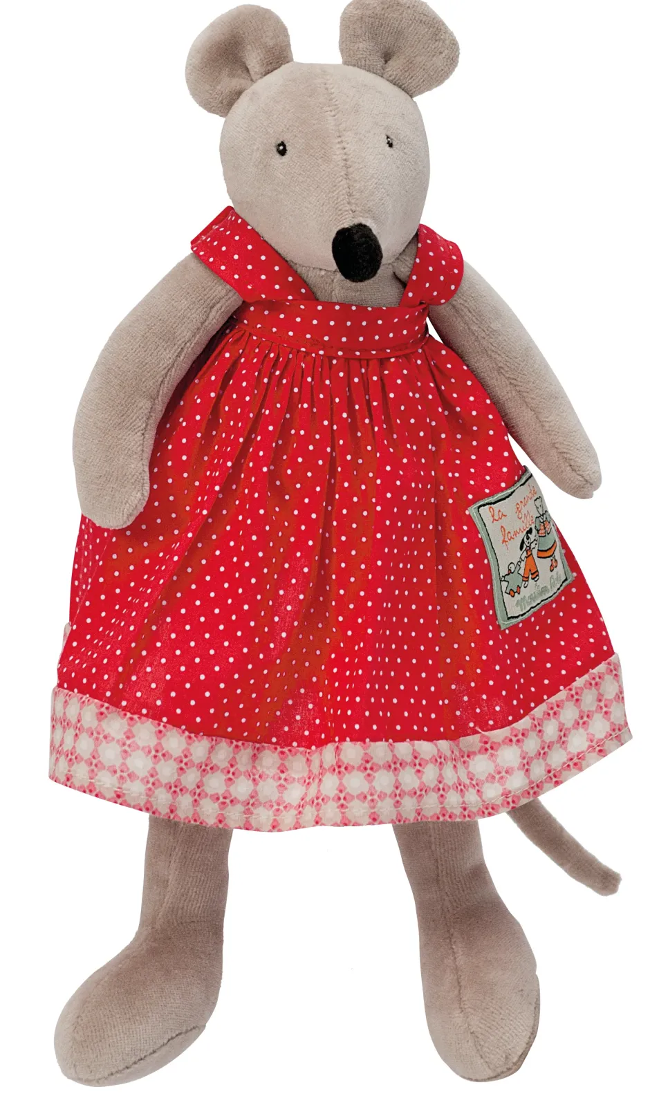 Cottontails Baby Baby Soft Toys|Soft Toys|Moulin Roty Nini Mouse 32cm