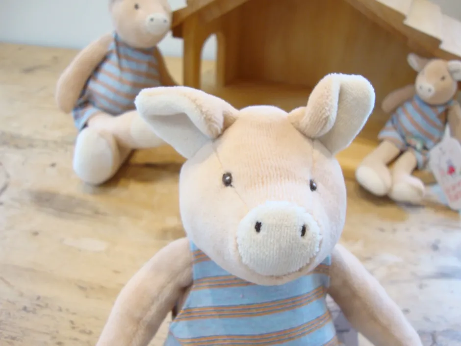 Cottontails Baby Baby Soft Toys|Soft Toys|Moulin Roty Philemon the pig 24cm