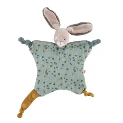Cottontails Baby Bunnies For Babies|Comforters & Rattles|Moulin Roty Sage Bunny Comforter