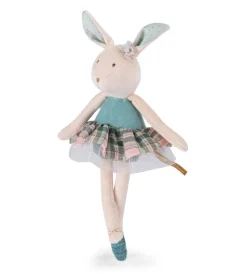 Cottontails Baby Soft Toy Bunnies|Bunnies For Babies|Moulin Roty Soft Blue Velvet Bunny