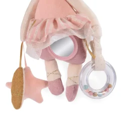 Cottontails Baby Musical & Activity|Musical & Activity|Moulin Roty Soft Pink Activity Mouse
