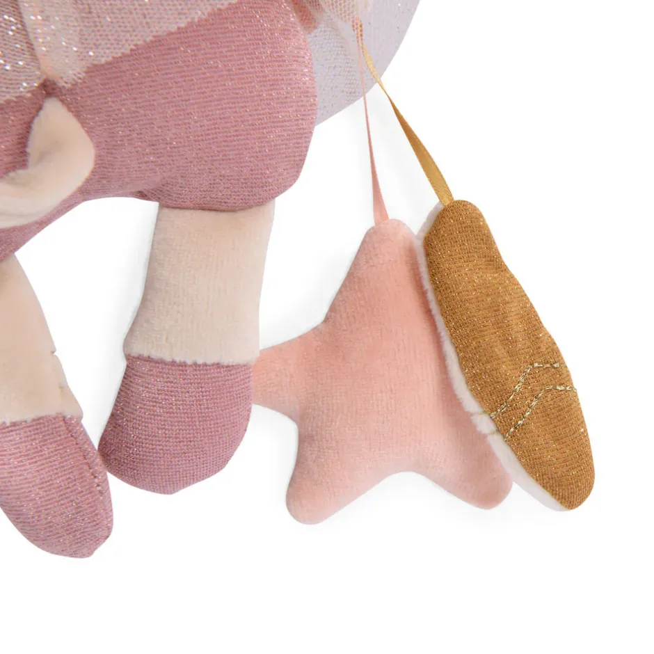 Cottontails Baby Musical & Activity|Musical & Activity|Moulin Roty Soft Pink Activity Mouse