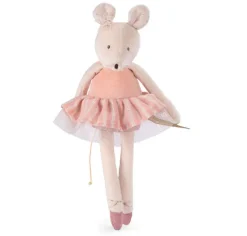 Cottontails Baby Baby Soft Toys|Soft Toys|Moulin Roty Soft Pink Velvet Mouse