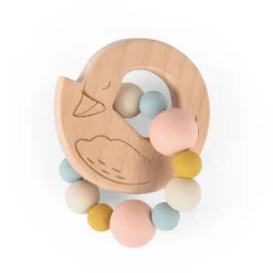 Cottontails Baby Comforters & Rattles|Moulin Roty Swan Teether Ring