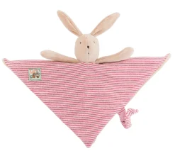 Cottontails Baby Bunnies For Babies|Comforters & Rattles|Moulin Roty Sylvain Rabbit baby comforter