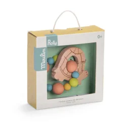 Cottontails Baby Comforters & Rattles|Moulin Roty Tortoise Teether Ring