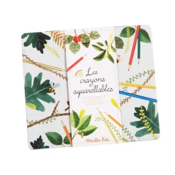 Cottontails Baby Craft & Stickers|Moulin Roty watercolour pencils in a tin