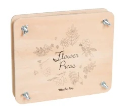 Cottontails Baby Craft & Stickers|Garden & Nature|Moulin Roty Wooden Flower Press