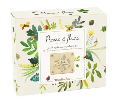 Cottontails Baby Craft & Stickers|Garden & Nature|Moulin Roty Wooden Flower Press