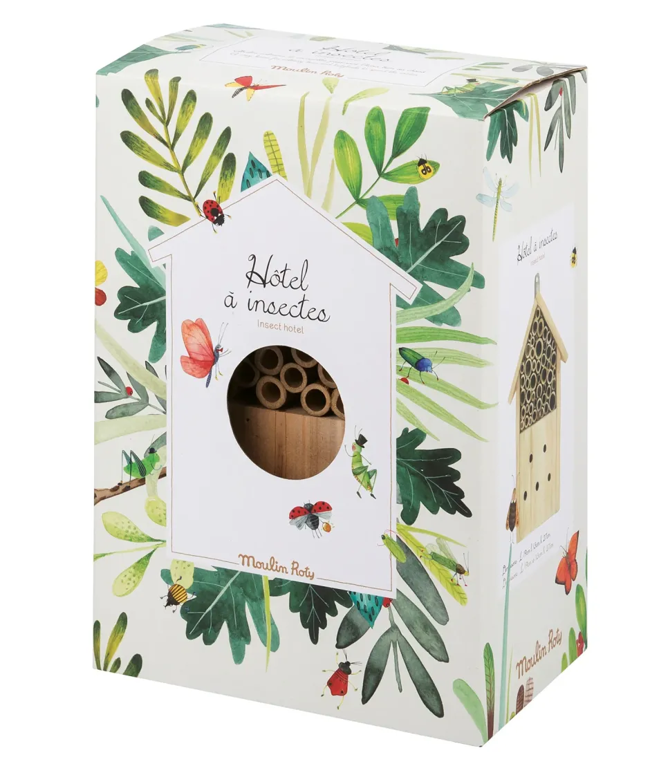 Cottontails Baby Garden & Nature|Moulin Roty wooden insect hotel