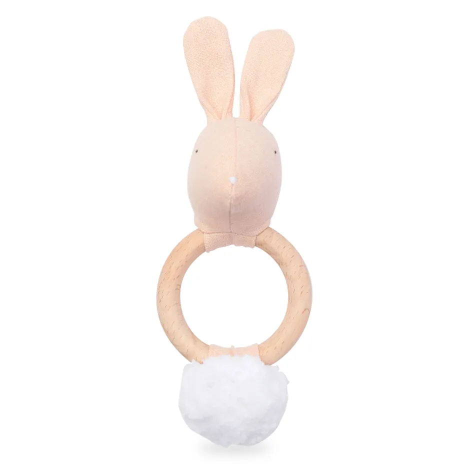 Cottontails Baby Comforters & Rattles|Bunnies For Babies|Mr Pickles Rabbit Teething Ring