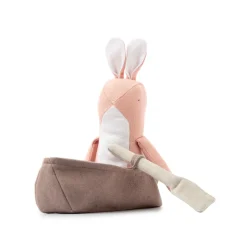Cottontails Baby Soft Toy Bunnies|Bunnies For Babies|Mr Pickles Woodland Friends - Rachel Rabbit in a Boat