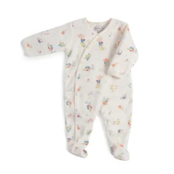 Cottontails Baby Handpicked Gift Sets|Clothing & Nursery|New Baby Gift Set - pretty sleep suit & mouse rattle