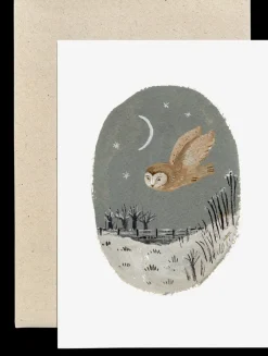 Cottontails Baby Cards|Owl at Twilight Card